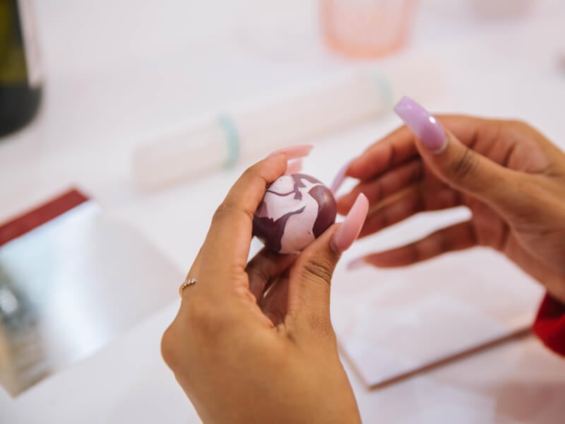 sculpting polymer clay earrings